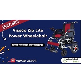 Vissco Zip Lite Power Wheelchair